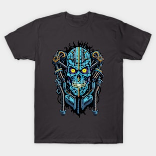 Cyborg Heads S02 D04 T-Shirt